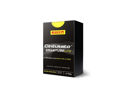 Pirelli Tube Cinturato SmarTUBELite 35/50-622/584, 42mm Valve Yellow w/ black valve