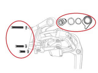 RD B-BOLT AND SCREW KIT FORCE D2 AXS