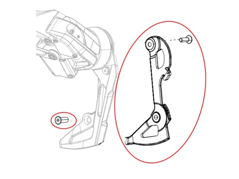 RD INNER CAGE APEX XPLR AXS W/SCREWS