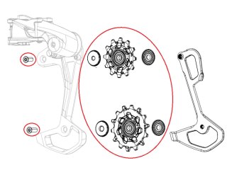 RD PULLEY KIT APEX XPLR MECH