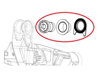 SRAM Fullmount Bolt Kit für RED XPLR AXS Schaltwerk