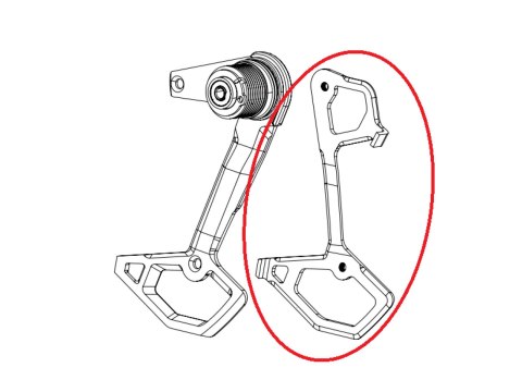 SRAM innerer Käfig GX Eagle AXS T-Type