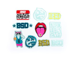 BSD 10 Pack Mixed Stickers 2023