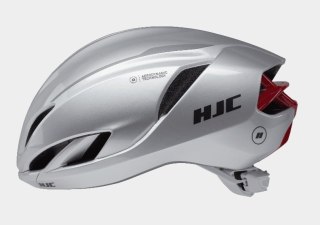Kask Rowerowy HJC FURION 3.0 SILVER RED r. M
