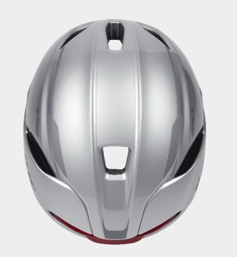 Kask Rowerowy HJC FURION 3.0 SILVER RED r. M