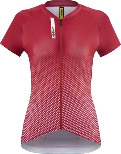 MAVIC DAMSKA KOSZULKA Z KRÓTKIM RĘKAWEM AKSIUM POPPY RED (T000677)