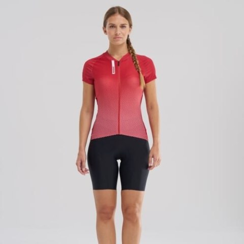 MAVIC DAMSKA KOSZULKA Z KRÓTKIM RĘKAWEM AKSIUM POPPY RED (T000677)