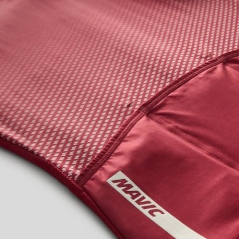 MAVIC DAMSKA KOSZULKA Z KRÓTKIM RĘKAWEM AKSIUM POPPY RED (T000677)