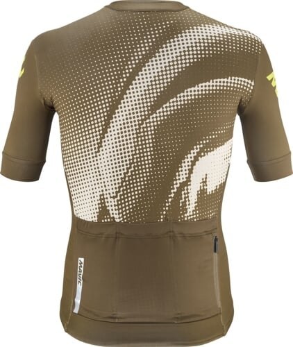 MAVIC MĘSKA KOSZULKA Z KRÓTKIM RĘKAWEM AKSIUM GRAPHIC WHITE PEPPER/DESERT PALM (T000665)