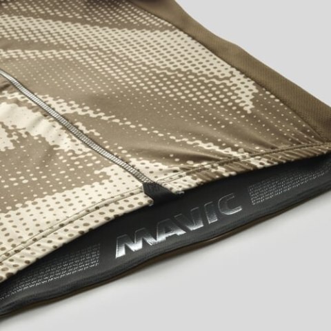 MAVIC MĘSKA KOSZULKA Z KRÓTKIM RĘKAWEM AKSIUM GRAPHIC WHITE PEPPER/DESERT PALM (T000665)