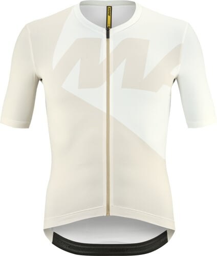 MAVIC MĘSKA KOSZULKA Z KRÓTKIM RĘKAWEM ICON GRAPHIC WHITE PEPPER (T000661)