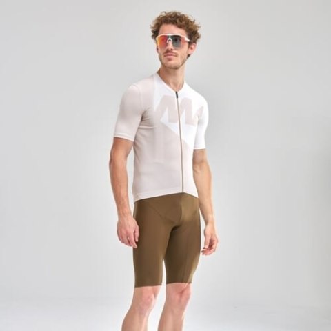 MAVIC MĘSKA KOSZULKA Z KRÓTKIM RĘKAWEM ICON GRAPHIC WHITE PEPPER (T000661)