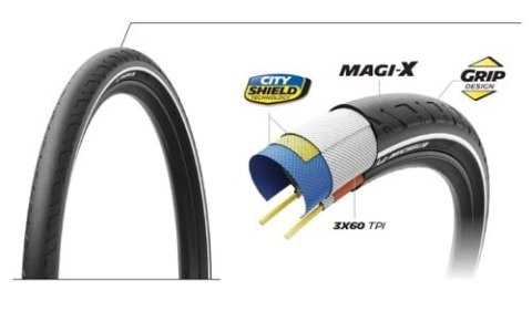 MICHELIN OPONA CITY STREET 29x2.00 COMPETITION LINE KEVLAR TS E-50 (493086)