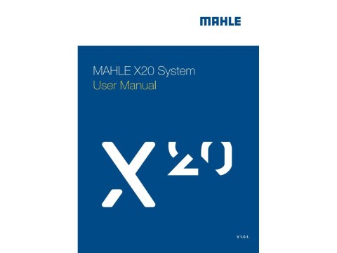 Mahle X20 System Manual 170 pages EN, ES, DE, FR, IT, NL
