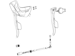 SRAM ED EXCHANGE KIT SHIFTER AND BRAKE RIVAL ETAP AXS DISC RIGHT (INCLUDING HOOD)
