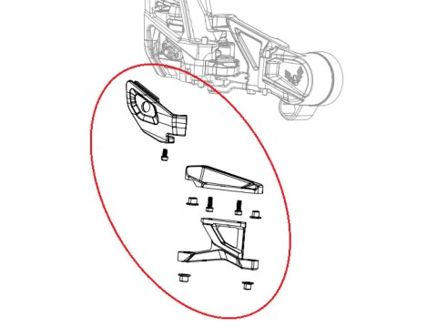 SRAM SRAM Przerzutka Cover-Kit XXSL T-Type