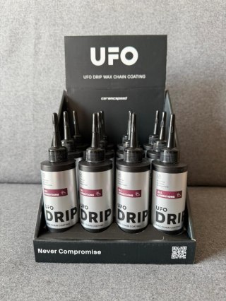 Display CeramicSpeed UFO Drip All Conditions 12x 100ml BlackSilverLabel