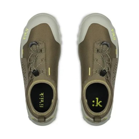 FIZIK BUTY TERRA ERGOLACE 2.0 FOREST GREEN - CARAMEL (TEX2EMR1V5E86)