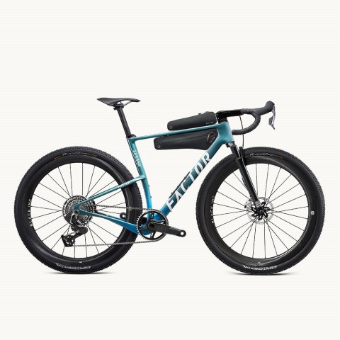 Rama FACTOR SARANA k. Cyan Blue, Suspension fork, r. 56