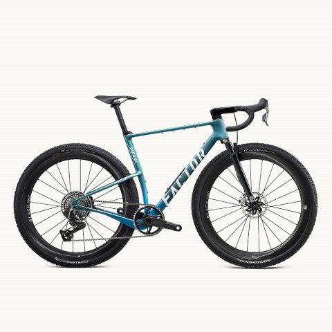 Rama FACTOR SARANA k. Cyan Blue, Suspension fork, r. 56