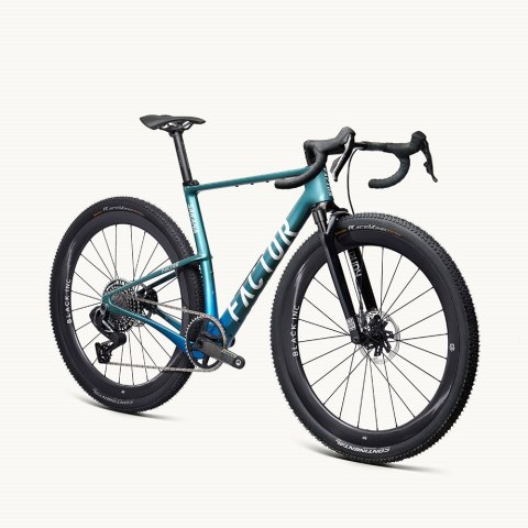Rama FACTOR SARANA k. Cyan Blue, Suspension fork, r. 56