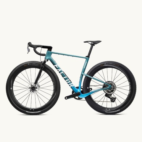 Rama FACTOR SARANA k. Cyan Blue, Suspension fork, r. 56