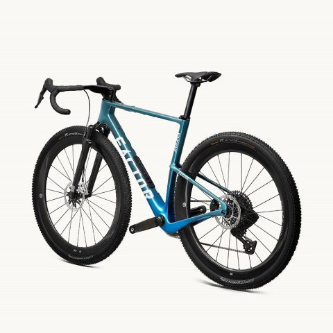 Rama FACTOR SARANA k. Cyan Blue, Suspension fork, r. 56
