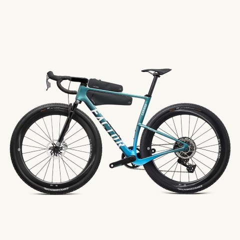 Rama FACTOR SARANA k. Cyan Blue, Suspension fork, r. 58