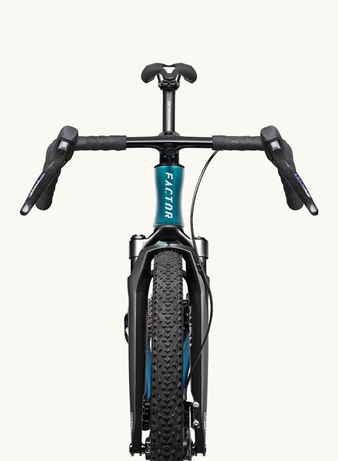 Rama FACTOR SARANA k. Cyan Blue, Suspension fork, r. 58