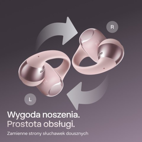 Słuchawki Shokz OpenDots One Pink