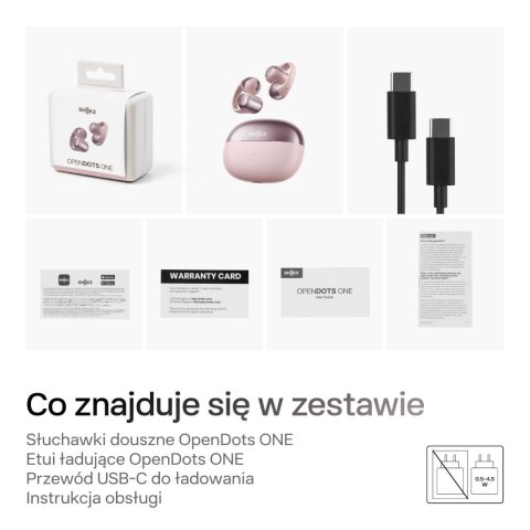 Słuchawki Shokz OpenDots One Pink