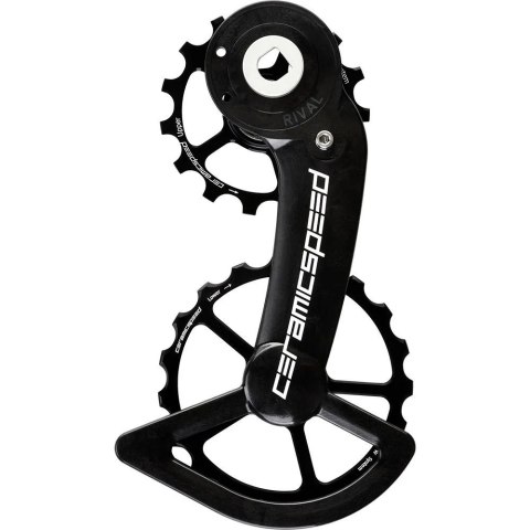 Wózek Przerzutki CeramicSpeed OSPW SRAM Rival AXS Alt Czarny Coated