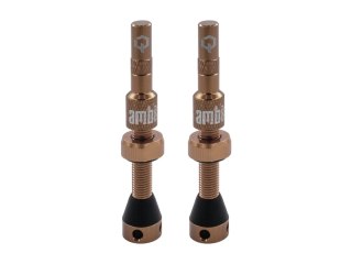 Ambit Tubeless Valves Realm dark brown