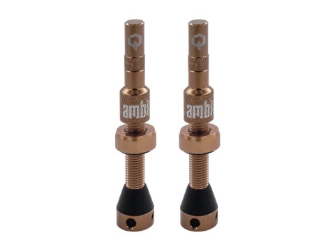 Ambit Tubeless Valves Realm dark brown