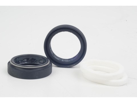 FORK DUST WIPER KIT - 35mm BLACK LOW FRICTION SKF (INCLUDES FLANGELESS DUST WIPE