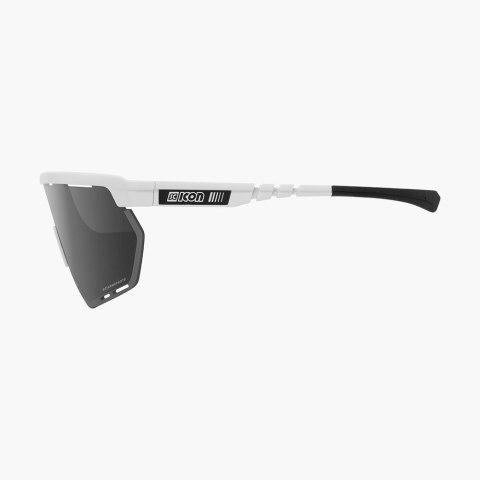Okulary SCICON AEROWING White Gloss - SCNPP Photocromic Silver