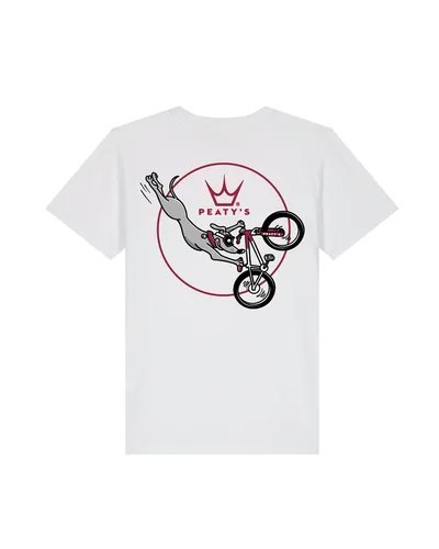 PEATY'S DZIECIĘCA KOSZULKA Z KRÓTKIM RĘKAWEM - SUPERDOG / WHITE (PKW-26-TEE-SUP-WHT)