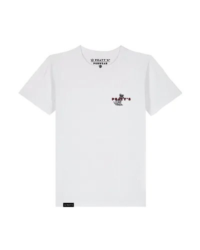 PEATY'S DZIECIĘCA KOSZULKA Z KRÓTKIM RĘKAWEM - SUPERDOG / WHITE (PKW-26-TEE-SUP-WHT)