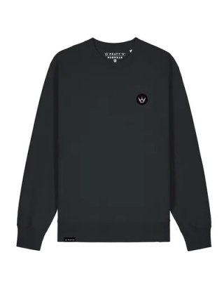 PEATY'S PUBWEAR BLUZA CREW - CROWN / BLACK (PPW-26-CRW-CRWN-BLK)