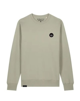 PEATY'S PUBWEAR BLUZA CREW - CROWN / STONE (PPW-26-CRW-CRWN-STN)