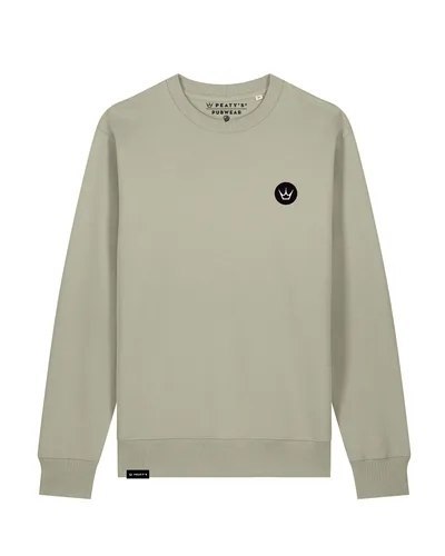 PEATY'S PUBWEAR BLUZA CREW - CROWN / STONE (PPW-26-CRW-CRWN-STN)