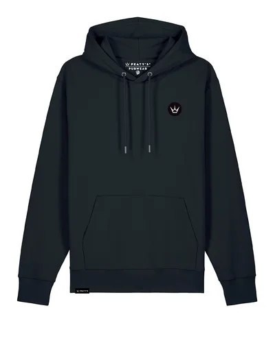 PEATY'S PUBWEAR BLUZA Z KAPTUREM - CROWN / BLACK (PPW-26-HDY-CRWN-BLK)
