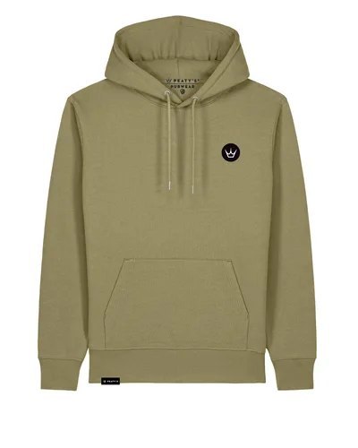 PEATY'S PUBWEAR BLUZA Z KAPTUREM - CROWN / FADED OLIVE (PPW-26-HDY-CRWN-OLV)