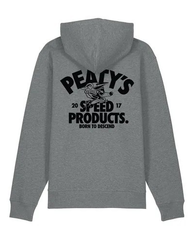 PEATY'S PUBWEAR BLUZA Z KAPTUREM - DESCEND / MID HEATHER GREY (PPW-26-HDY-DSND-MHG)