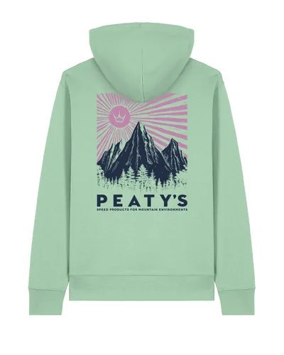 PEATY'S PUBWEAR BLUZA Z KAPTUREM - MOUNTAIN / MISTY JADE (PPW-26-HDY-MTN-JDE)
