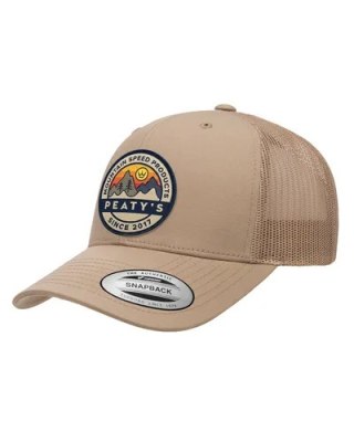 PEATY'S PUBWEAR CZAPKA Z DASZKIEM TRUCKER CAP - PLAYGROUND - KHAKI (PPW-26-TRUC-PLAY-KHK)