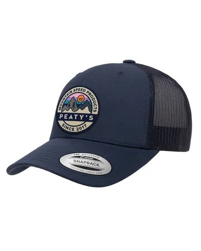 PEATY'S PUBWEAR CZAPKA Z DASZKIEM TRUCKER CAP - PLAYGROUND - NAVY (PPW-26-TRUC-PLAY-NVY)