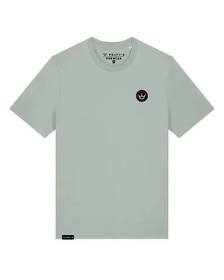 PEATY'S PUBWEAR KOSZULKA Z KRÓTKIM RĘKAWEM - CROWN / ALOE (PPW-26-TEE-CRWN-ALO)