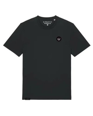 PEATY'S PUBWEAR KOSZULKA Z KRÓTKIM RĘKAWEM - CROWN / BLACK (PPW-26-TEE-CRWN-BLK)