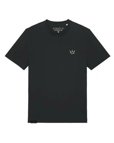 PEATY'S PUBWEAR KOSZULKA Z KRÓTKIM RĘKAWEM - MOUNTAIN / BLACK (PPW-26-TEE-MTN-BLK)